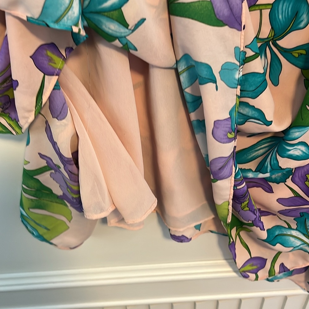 ☀️Buddy love breezy floral tunic/ Dress  M/L☀️ - Picture 4 of 5